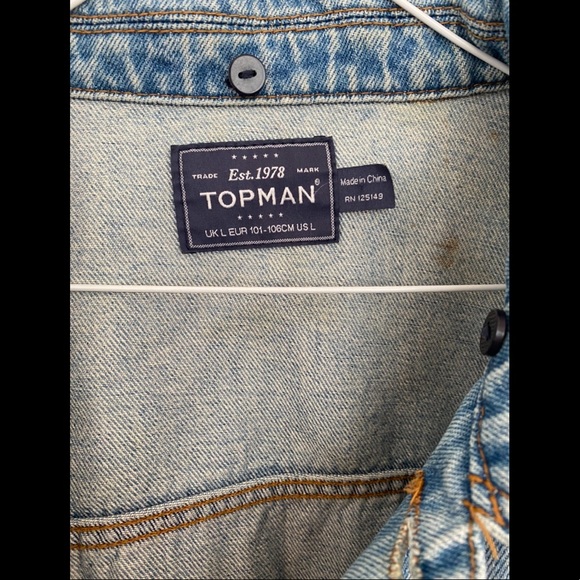 Topman Denim Jacket - Picture 4 of 10